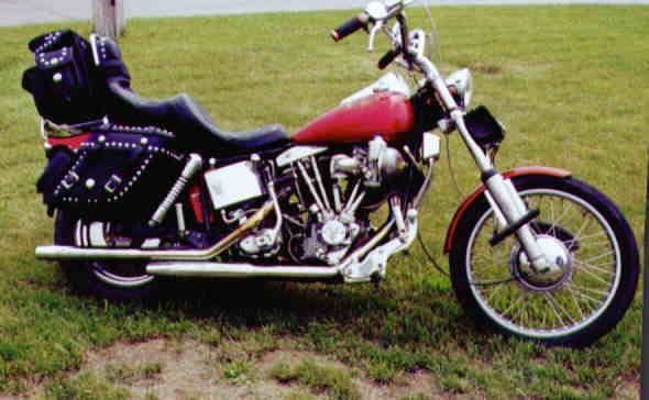 Click to enlarge picture - Harley 1982 FXWG